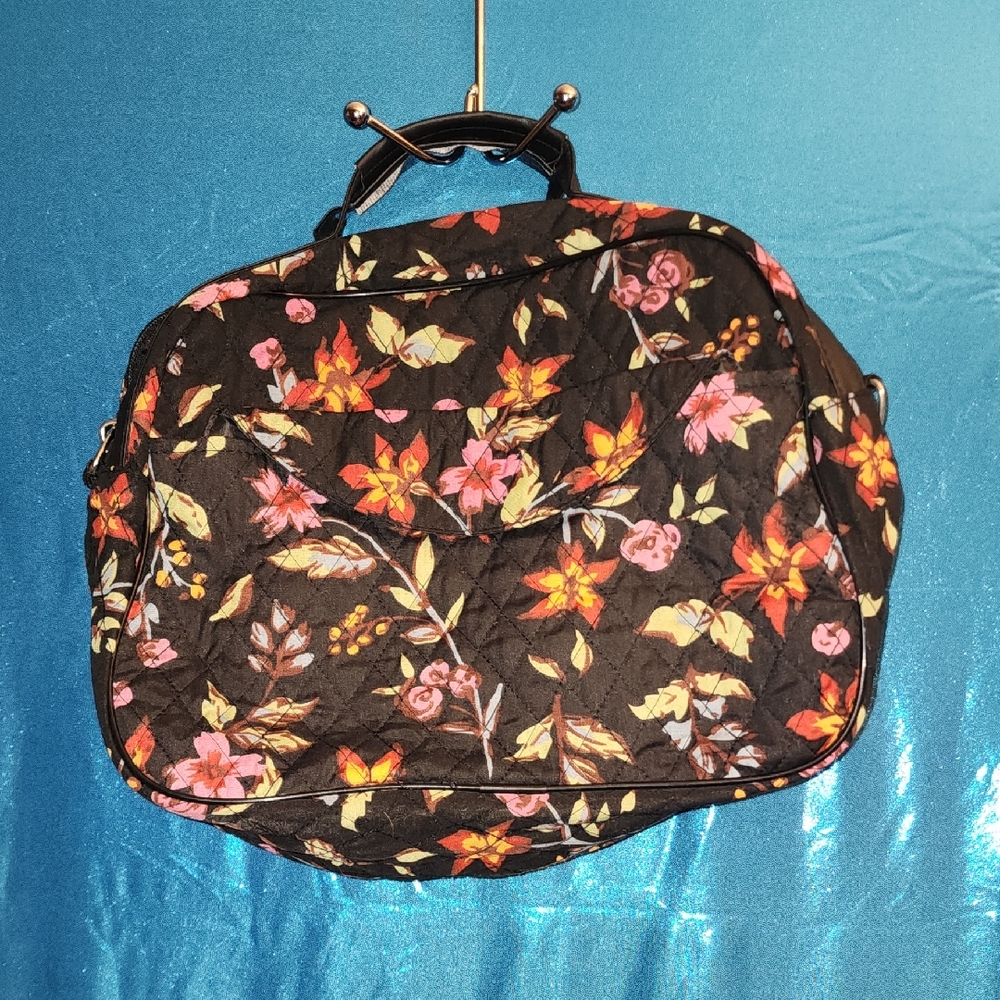 Floral Black Women's Bag